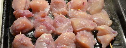 куриный шашлык в луковом маринаде. Шаг 6