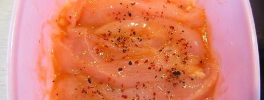 куриные шашлычки с черри. Шаг 2