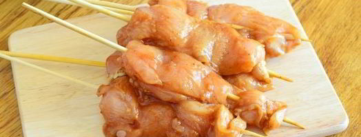 куриные шашлычки сатай. Шаг 16