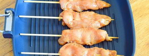 куриные шашлычки сатай. Шаг 17