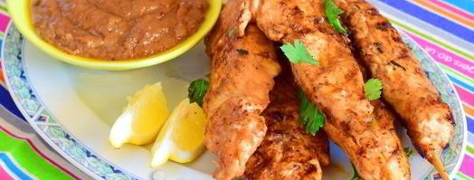 куриные шашлычки сатай. Шаг 18