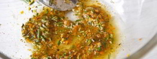 куриные шашлычки в розмариново-апельсиновом маринаде. Шаг 3