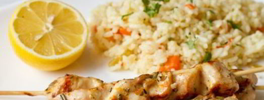 куриные шашлычки в розмариново-апельсиновом маринаде. Шаг 8