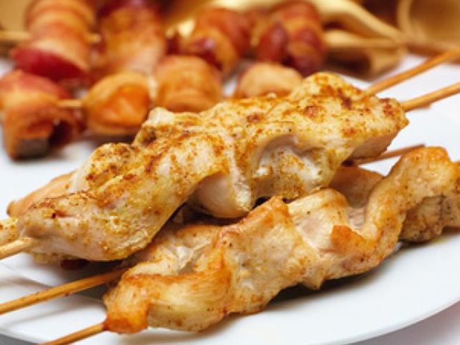 Рецепт куриных шашлычков