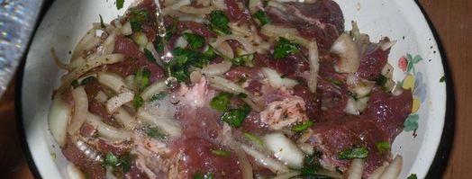 мягкий, сочный шашлык из свинины. Шаг 3