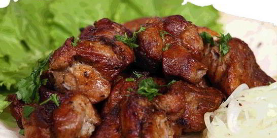 Нежный свиной шашлык в мультиварке