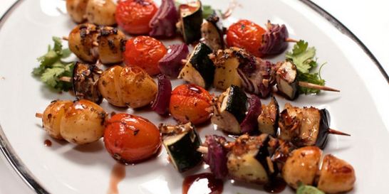 Овощной шашлык