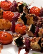 Овощной шашлык