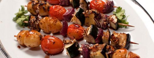 овощной шашлык. Шаг 6