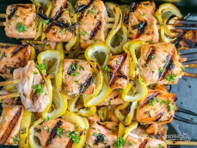 Рецепт рыбы для шашлыка