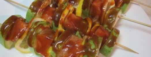 рыбные шашлычки с овощами. Шаг 9