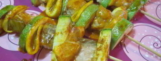 рыбные шашлычки с овощами. Шаг 10