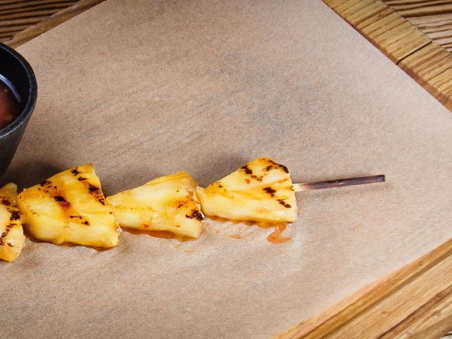 Рецепт шашлычков из ананаса