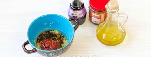 шашлычки из индейки на шпажках в духовке. Шаг 5