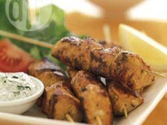 Рецепт шашлычков из индейки по-индийски