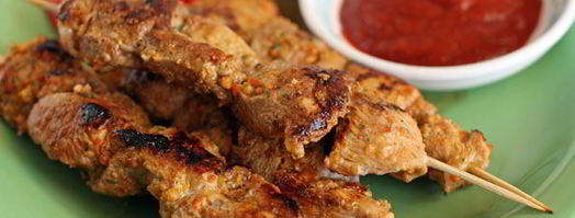 шашлычки из индейки в имбирном маринаде. Шаг 8