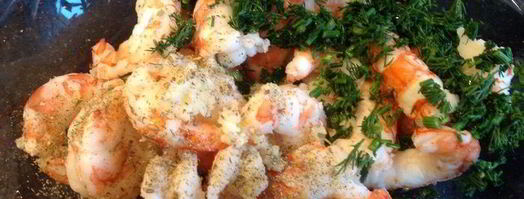 шашлычки из креветок. Шаг 2