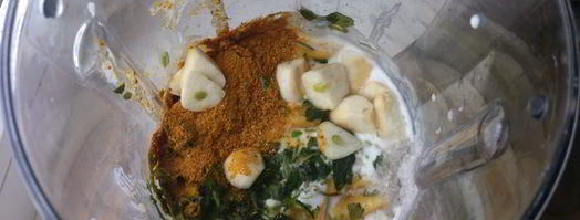 шашлычки из куриной грудки в индийском стиле. Шаг 5