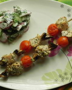Шашлычки из курицы