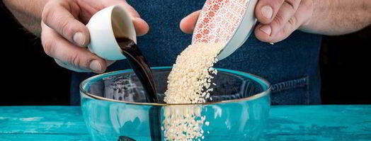 шашлычки из лосося в медовом маринаде. Шаг 2