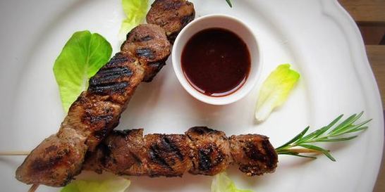 Шашлычки из утиной грудки