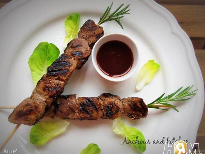 Рецепт шашлычков из утиной грудки