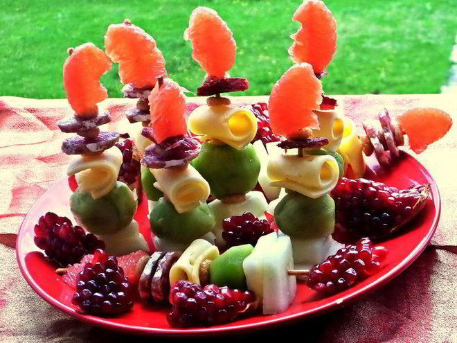 Рецепт шашлычков к вину