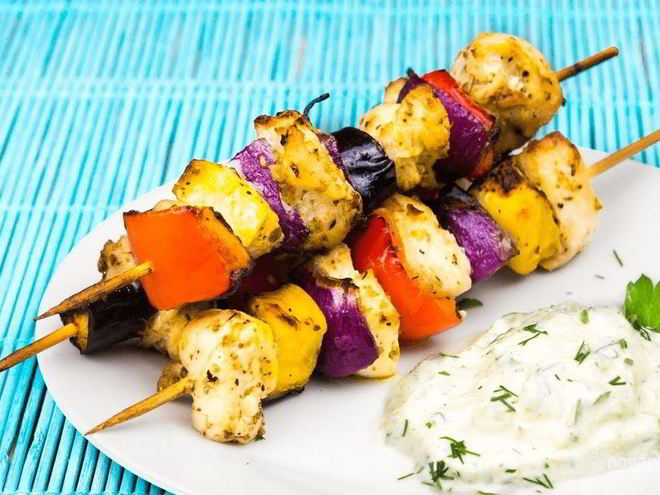 Рецепт шашлычков на шпажках в духовке