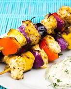 Шашлычки на шпажках в духовке