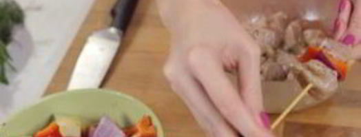 шашлычки на шпажках в духовке. Шаг 5