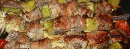 шашлычки осенние в маринаде из фейхоа. Шаг 5