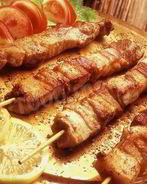 Шашлык из баранины на маринаде из белого вина по-гречески