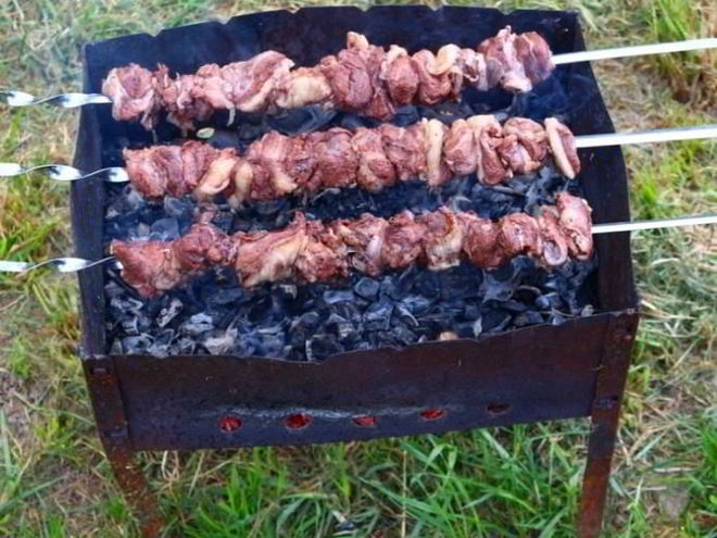 Рецепт шашлыка из баранины в гранатовом соке