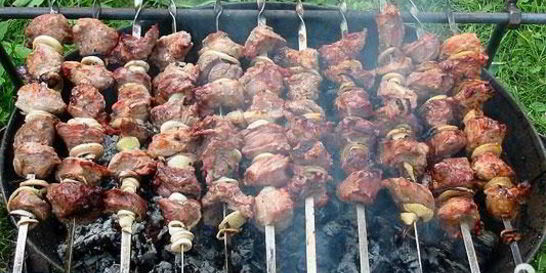 Шашлык из баранины