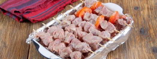 шашлык из говядины в духовке. Шаг 6