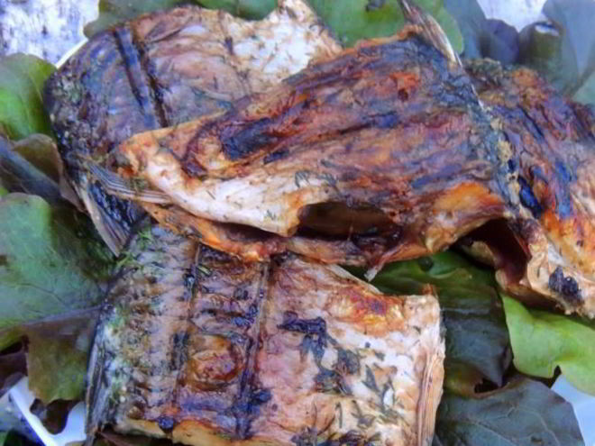 Рецепт шашлыка из карася