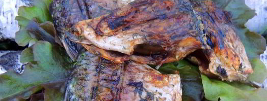 шашлык из карася. Шаг 5