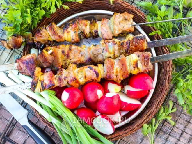 Рецепт шашлыка из карбоната