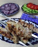 Шашлык из кролика на минеральной воде