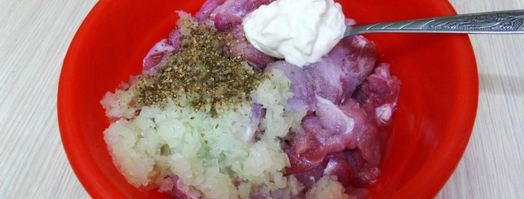 шашлык из кролика на минеральной воде. Шаг 7