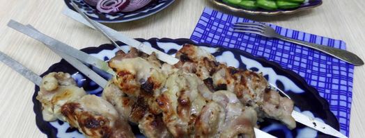 шашлык из кролика на минеральной воде. Шаг 10