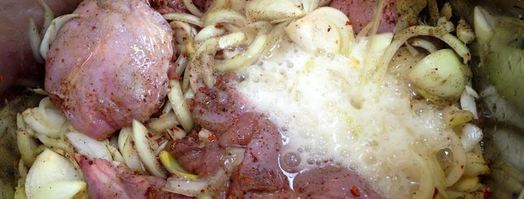 шашлык из кролика. Шаг 5