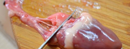 шашлык из куриных сердечек. Шаг 2