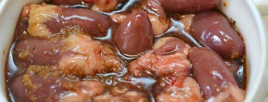 шашлык из куриных сердечек. Шаг 6