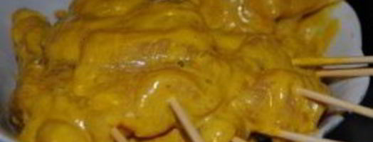 шашлык из курицы на шпажках. Шаг 4