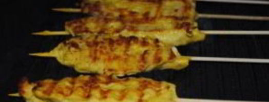 шашлык из курицы на шпажках. Шаг 6