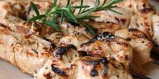Шашлык из курицы с розмарином