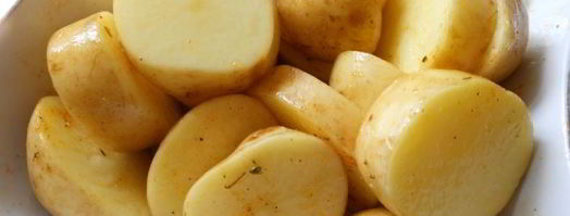 шашлык из молодого картофеля и сала. Шаг 2