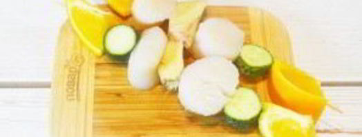 шашлык из морских гребешков. Шаг 5