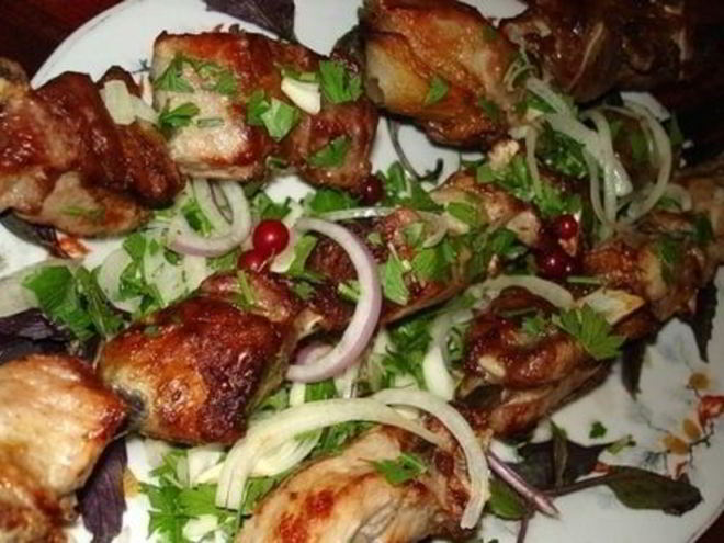 Рецепт шашлыка из нутрии со специями